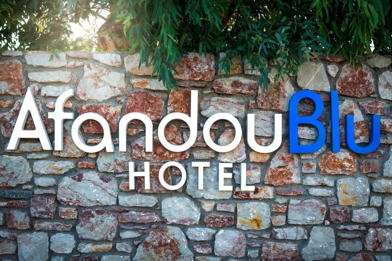 Afandou Blu Hotell Exteriör bild